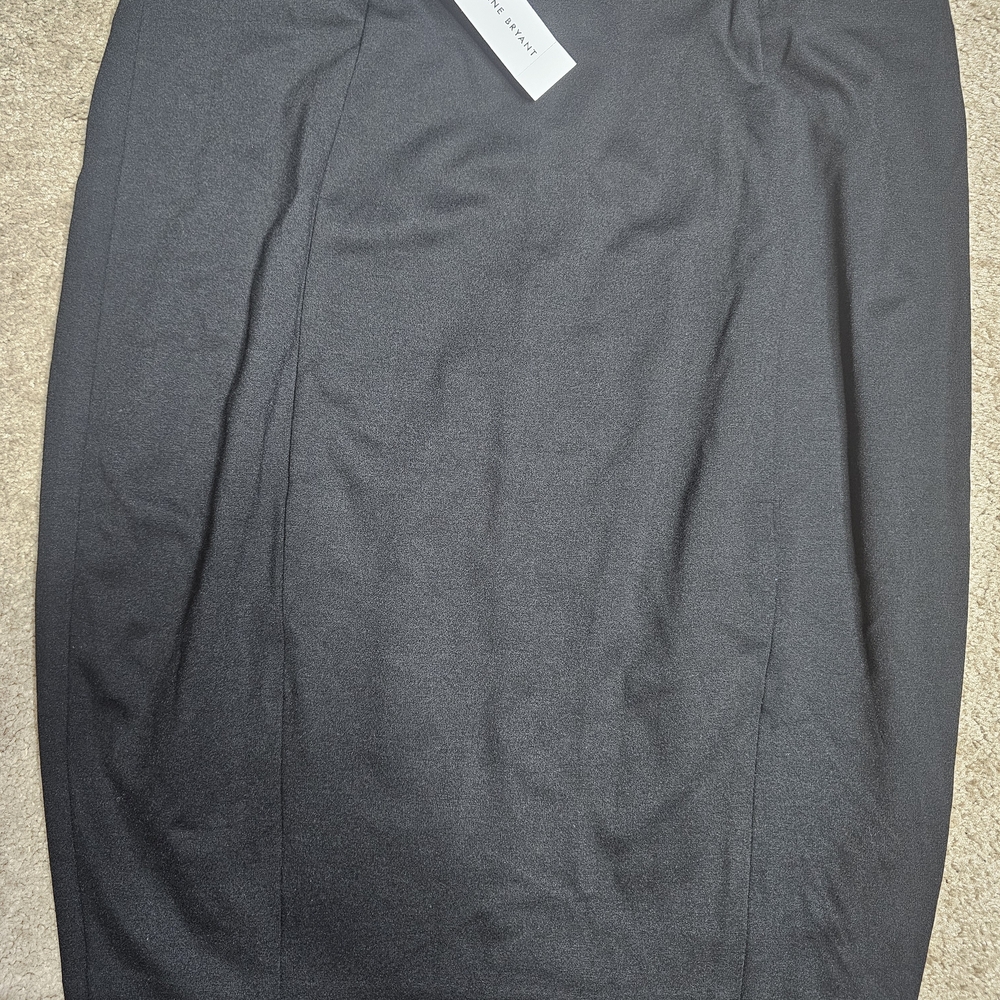 Lane Bryant Black Pencil Skirt